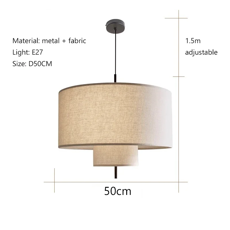 Market Set Pebble hanglamp, Bohemian stoffen hanglamp voor eetkamer, winkel, slaapkamer, woonkamer, retro Wabi Sabi kroonluchter