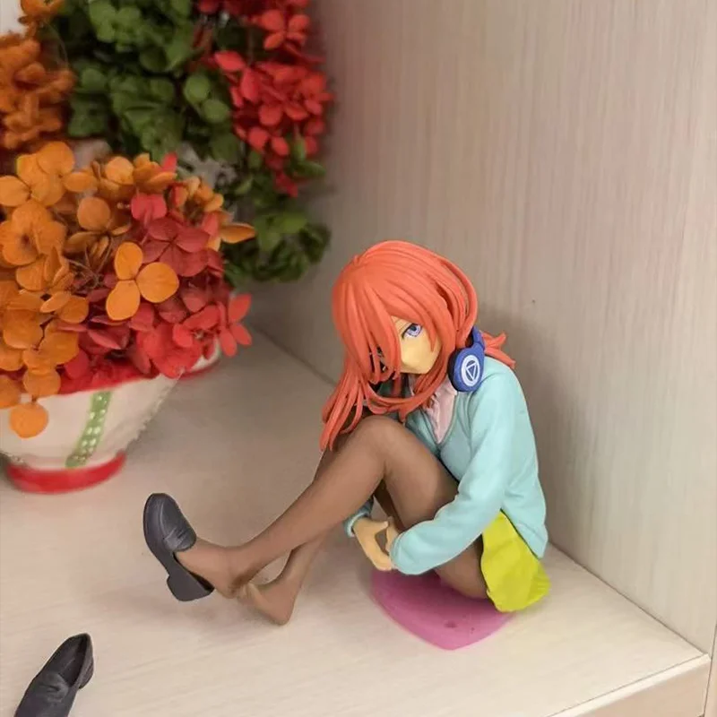 Cute The Quintessential Quintuplets Nakano Miku Anime Figure Model Toy Collect Ornaments Pvc Girls Birthday Gift #4