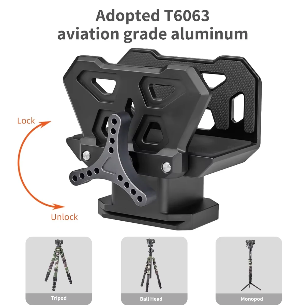 Tactical Saddle Clip Adapter with Quick Release Board for Hunting Outdoor Rifle Tiger Claw Tactical Clamp Adapter Tripod Bracket