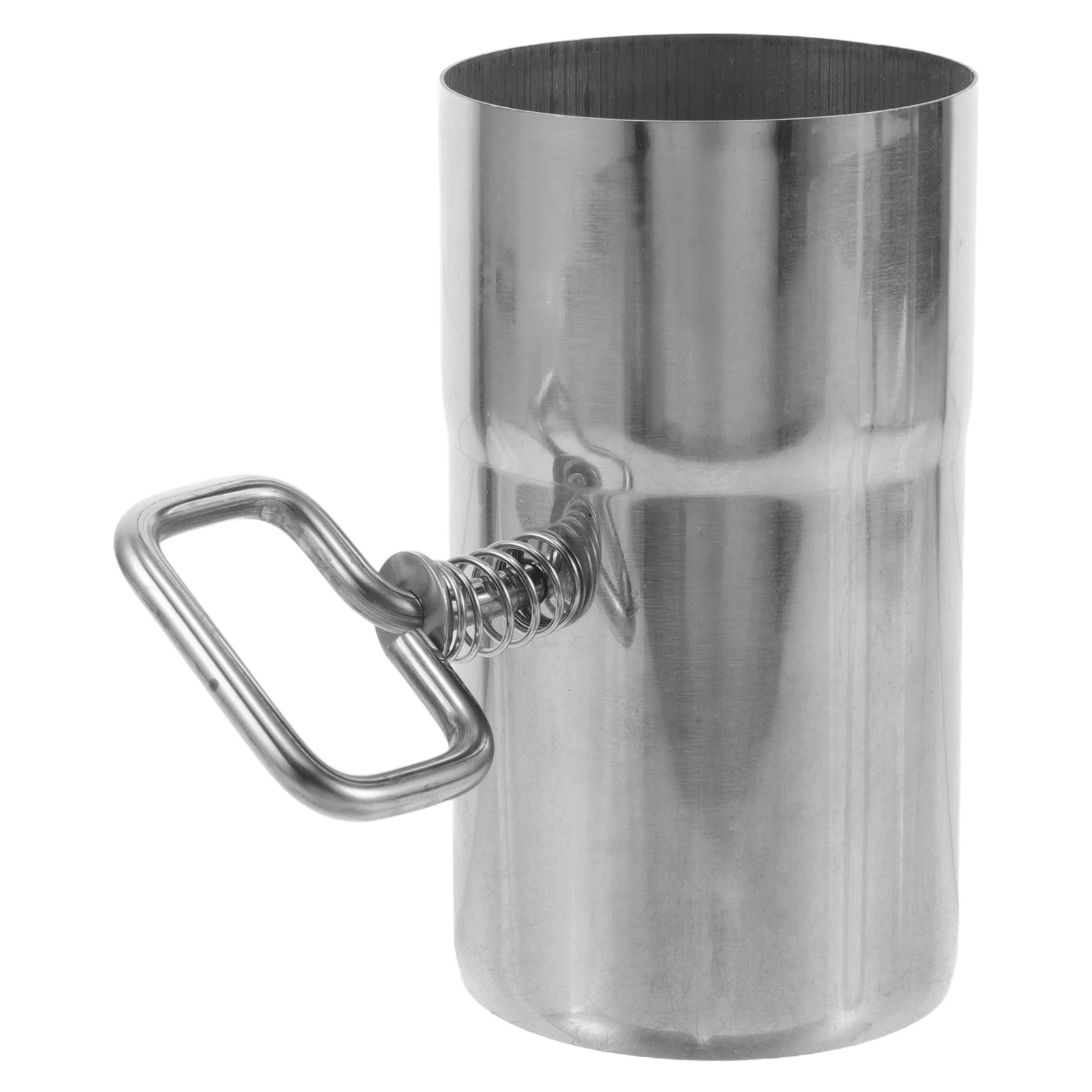 Tubo de escape de estufa al aire libre de 60mm, chimenea de acero inoxidable con Control de amortiguador para escape de ventilación, senderismo, Picnic, patio trasero