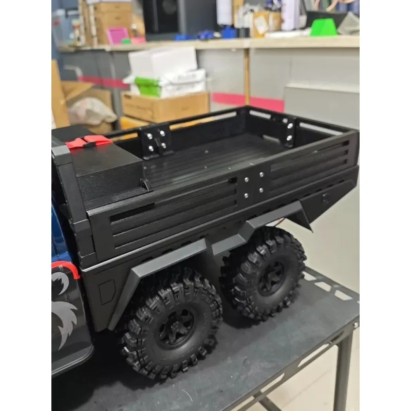 

3D Printed Black Larger Battery Box & Truck Bed for CROSSRC EMO XL7 1/8 RC Pickup -Direct Fit Upgrade Parts, No Drilling Needed