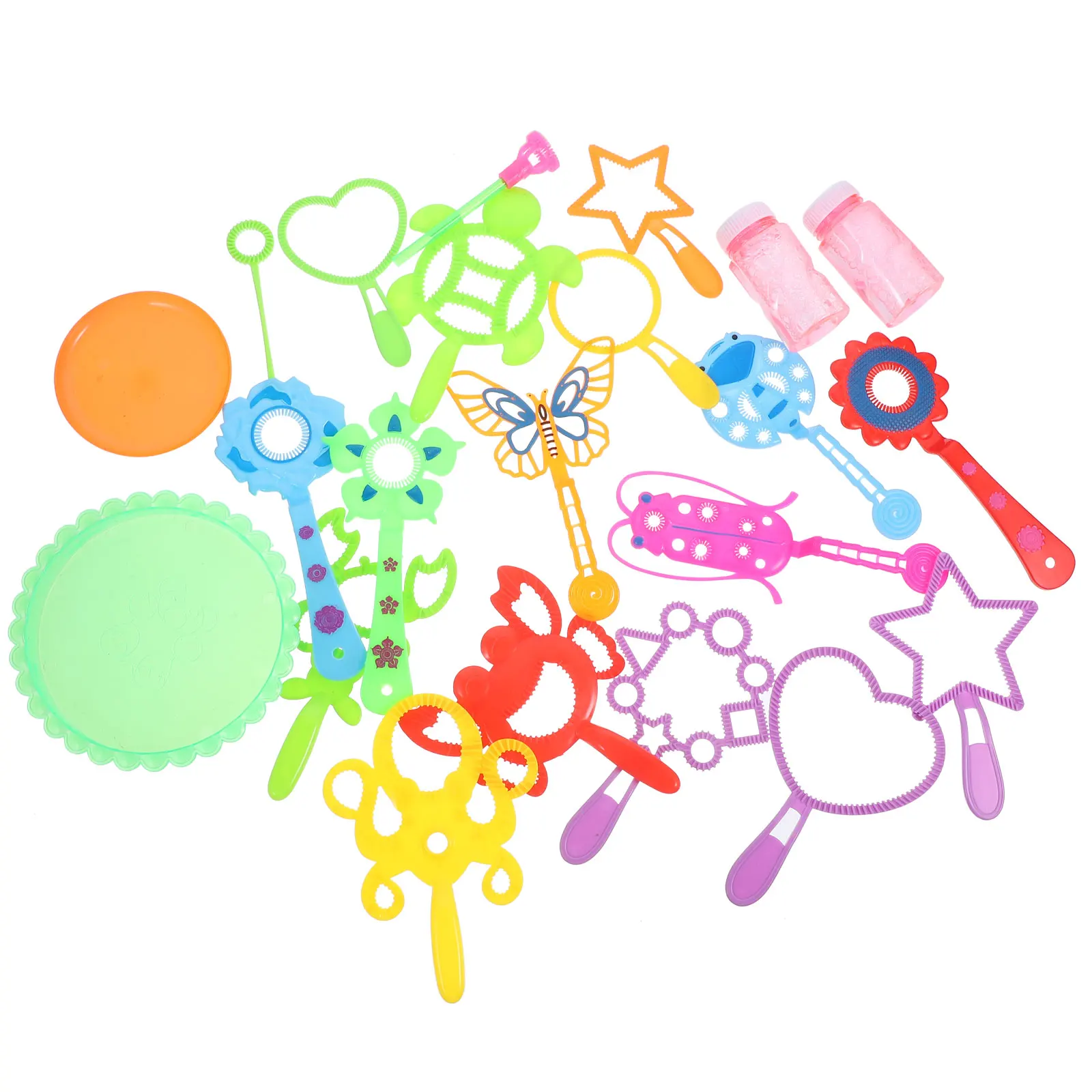 

3 Sets Bubble Stick Jumbo Safe Material Bulk Maker Colorful Party Gift Set Outdoor Kids rainbow colors