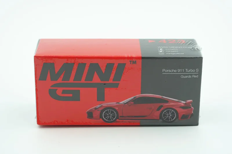 MINI GT #423 1/64 rwb 911 Turbo Die-cast Alloy Car Model Collection Display Gift