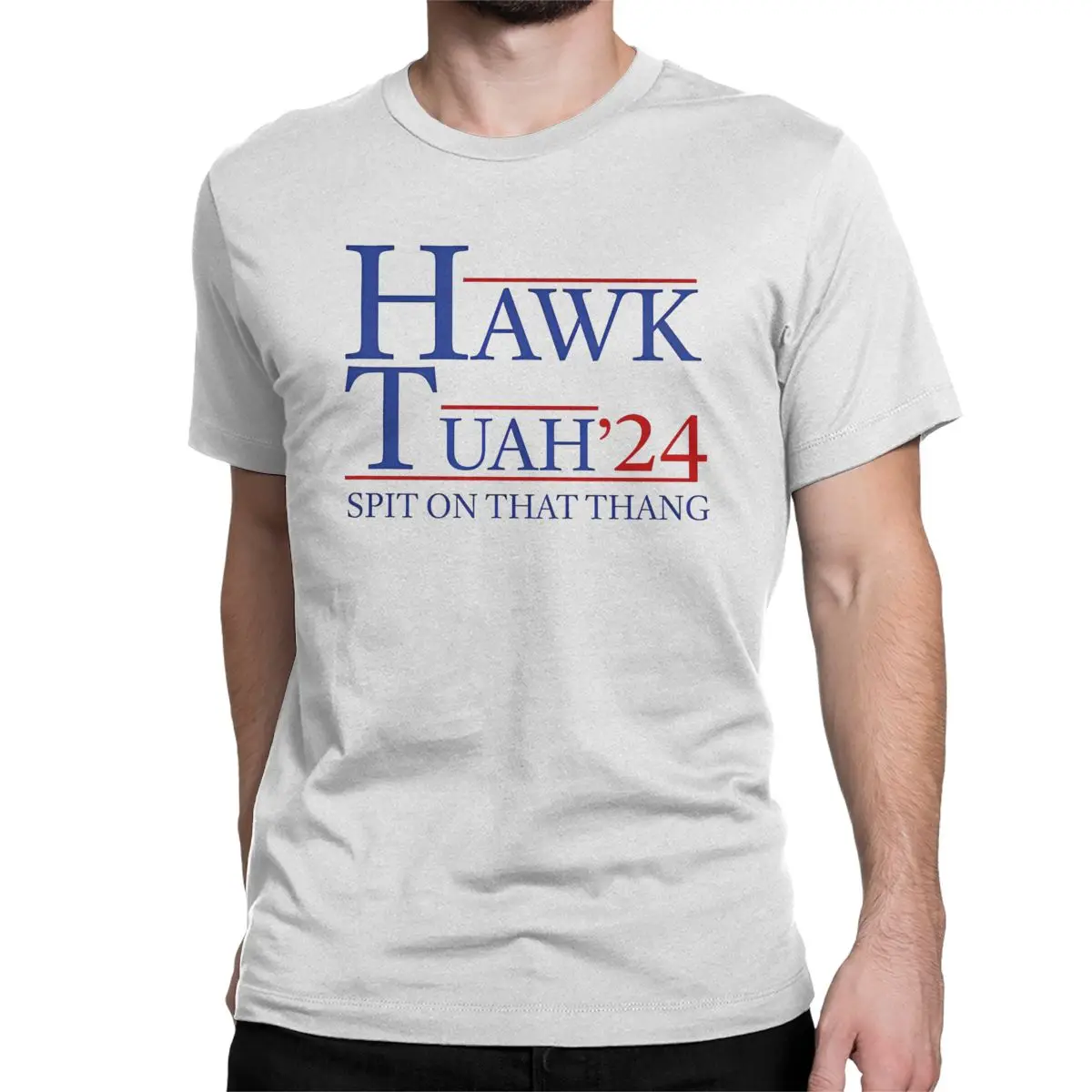 Hawk Tuah Spit On That Thang Funny Meme Men Women T Shirt Funny Tee Shirt T-Shirt Cotton Birthday Present Tops