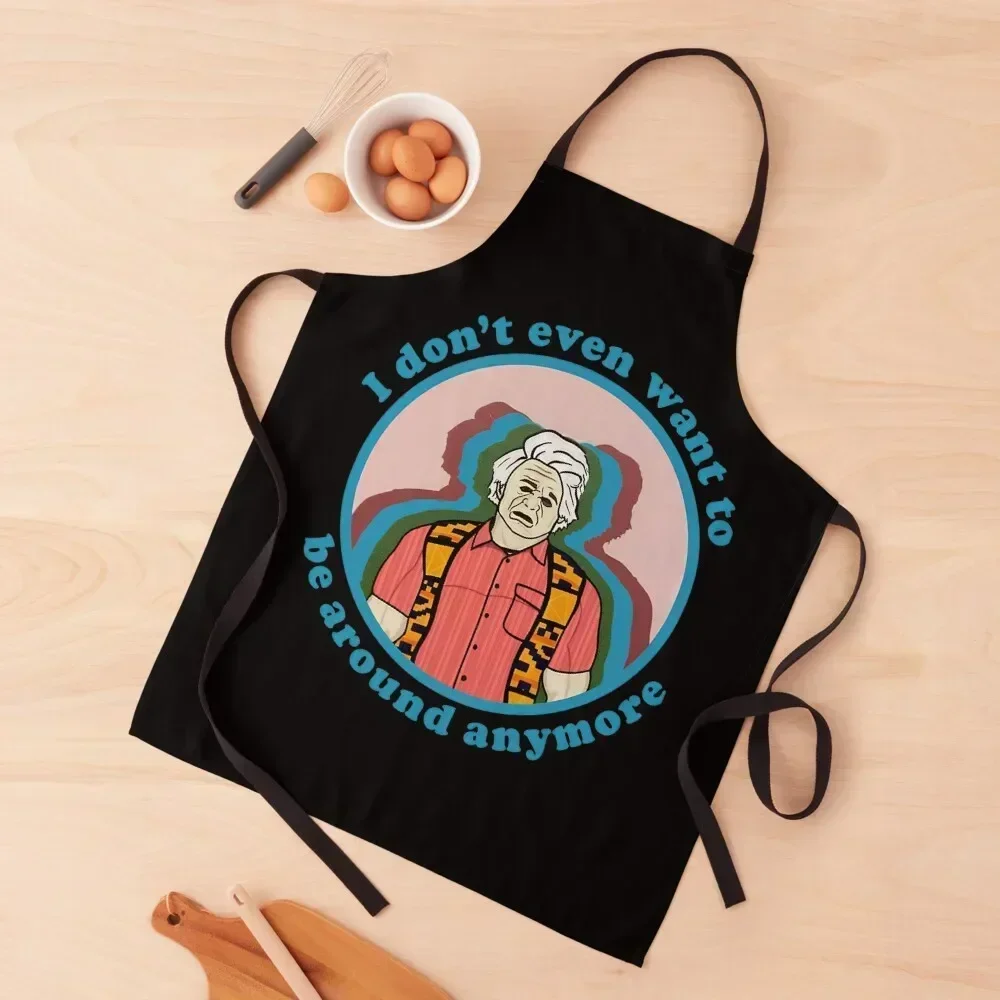 

I Think You Should Leave Apron Women's Home Clothes men Chef jacket men christmas decoration Apron