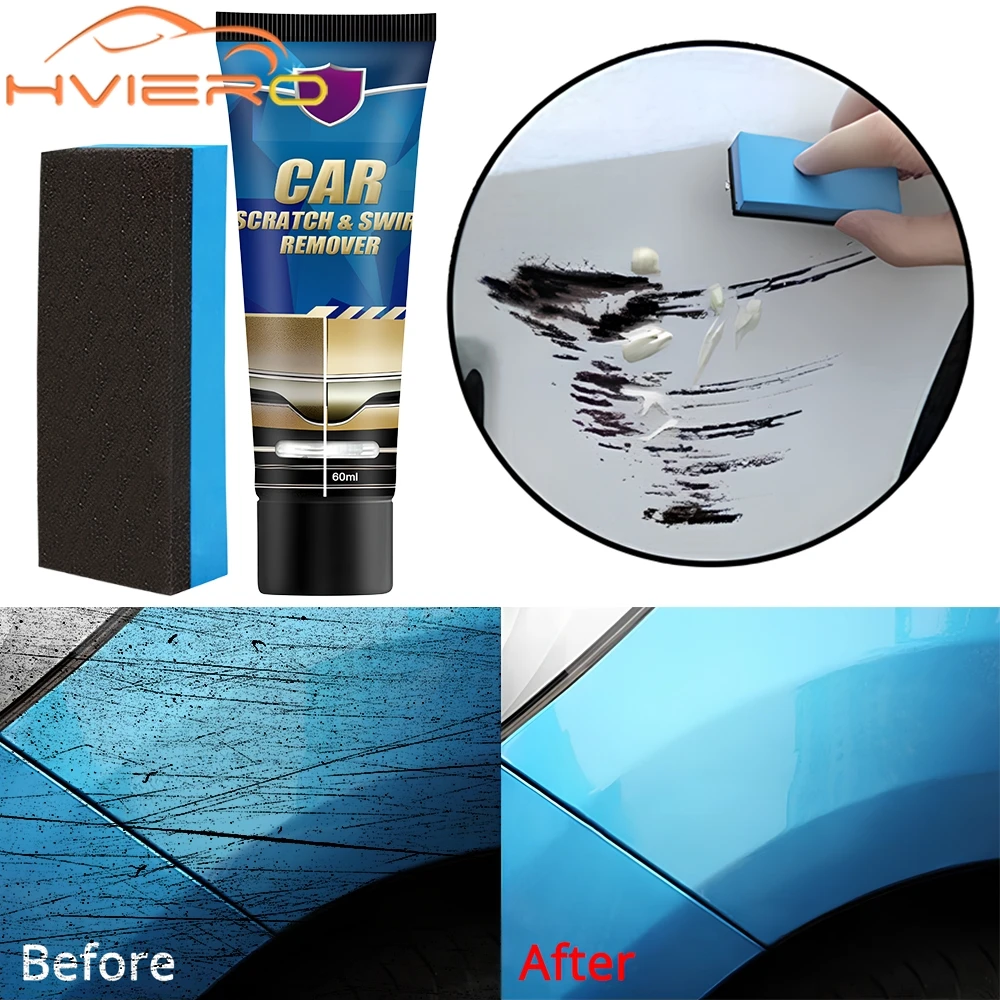 Autolack Kratzer Reparatur Creme 60ML Auto Wartung Pflege Öl-freies Wachs Schmutz Reinigung