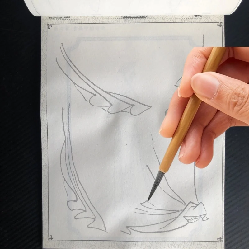 كتاب تلوين للبالغين والمراهقين يتميز بتصميمات سهلة وبسيطة لرسم الرسم الصيني للاسترخاء