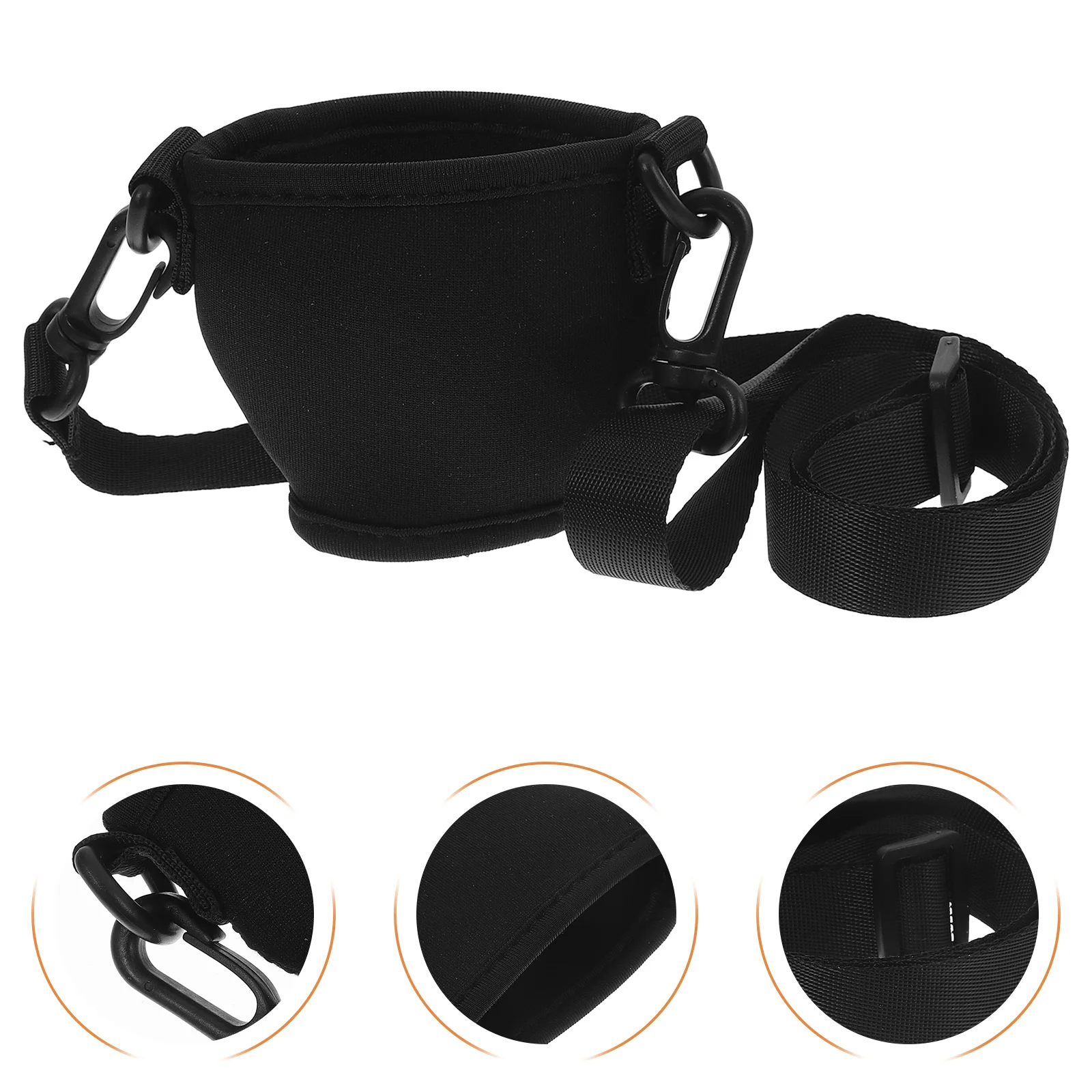 

4Sets Wine Goblet Insulators Adjustable Neoprene Sleeves Wine Glass Neck Belt Holder Outdoor Beverage Holder Party Picnic