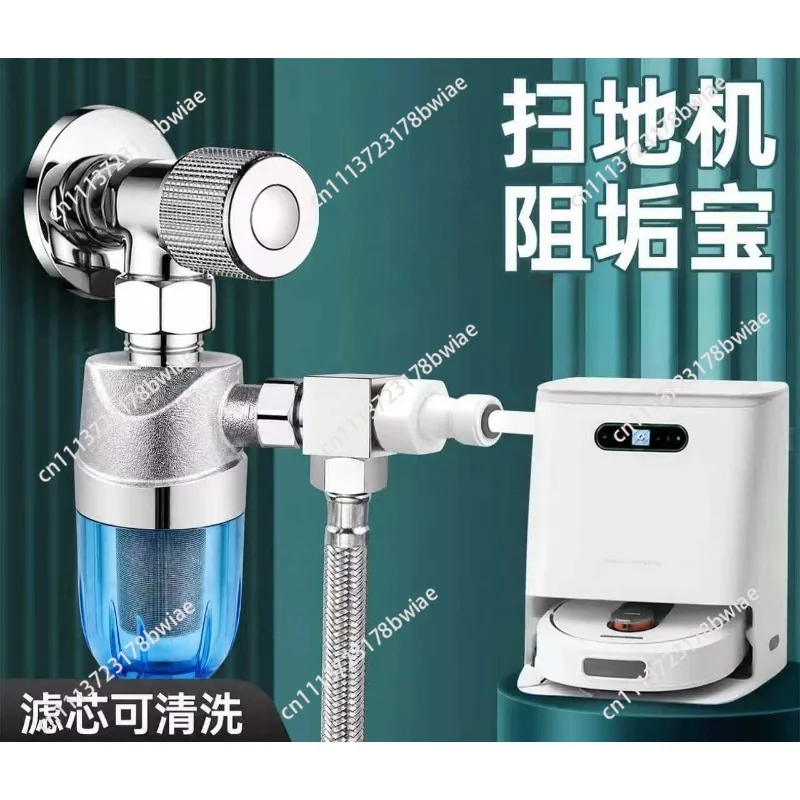 Sweeping robot pre-filter stainless steel water purifier without core change