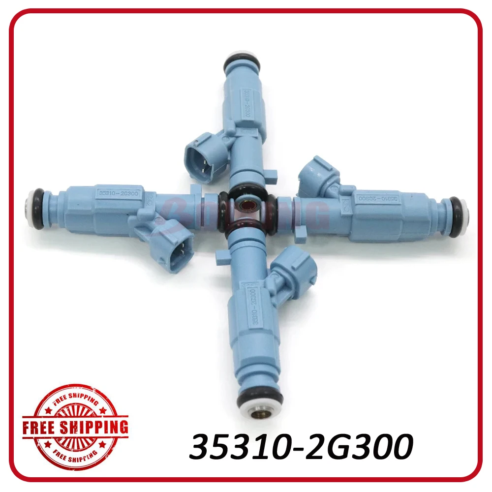 

4 шт. новый 35310-2G300 автомобильный топливный инжектор для HYUNDAI SANTA FE SONATA TUCSON для KIA FORTE OPTIMA RONDO SORENTO SPORTAGE FJ1014