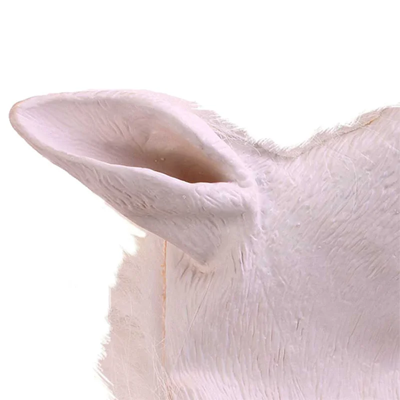 Eco-Friendly Latex Horse Head Mask Creepy Theater Prop For Halloween Party Masquerade Costume Scary Prank Gift