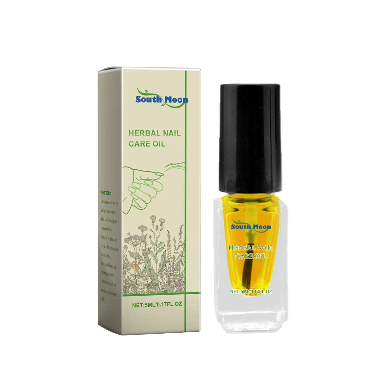 Huile nourrissante pour ongles secs et cassés, améliore la nutrition des ongles endommagés, solution de réparation, lisse et lumineuse, barbes SAP, N64.Care