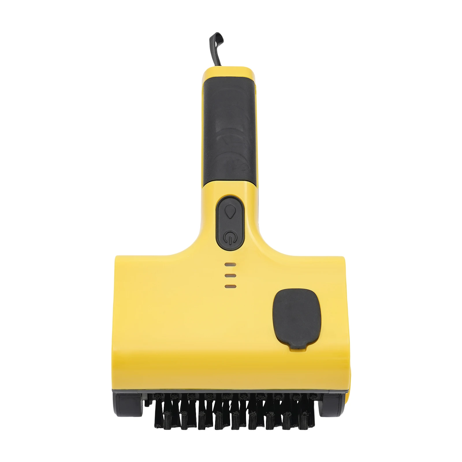 

Handheld Electric Cleaning Brush, 2-Speed (220/280rpm), 2600mAh Battery 40min Use, Nylon/Steel Heads, for Bathroom Kitchen Grill