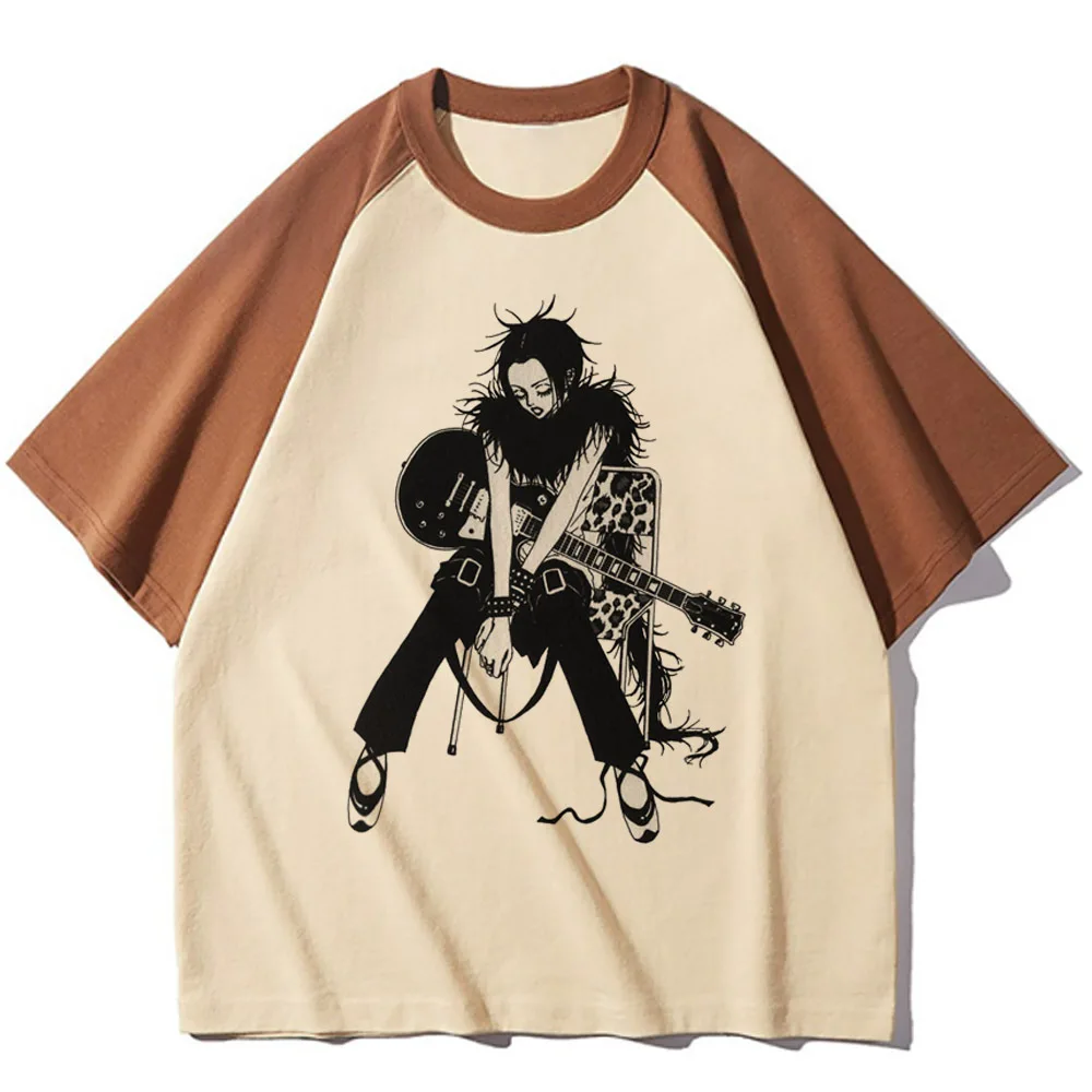 Nana Anime tshirt femme cutecore summer grunge tshirt funny manga dollette clearance sales streetwear