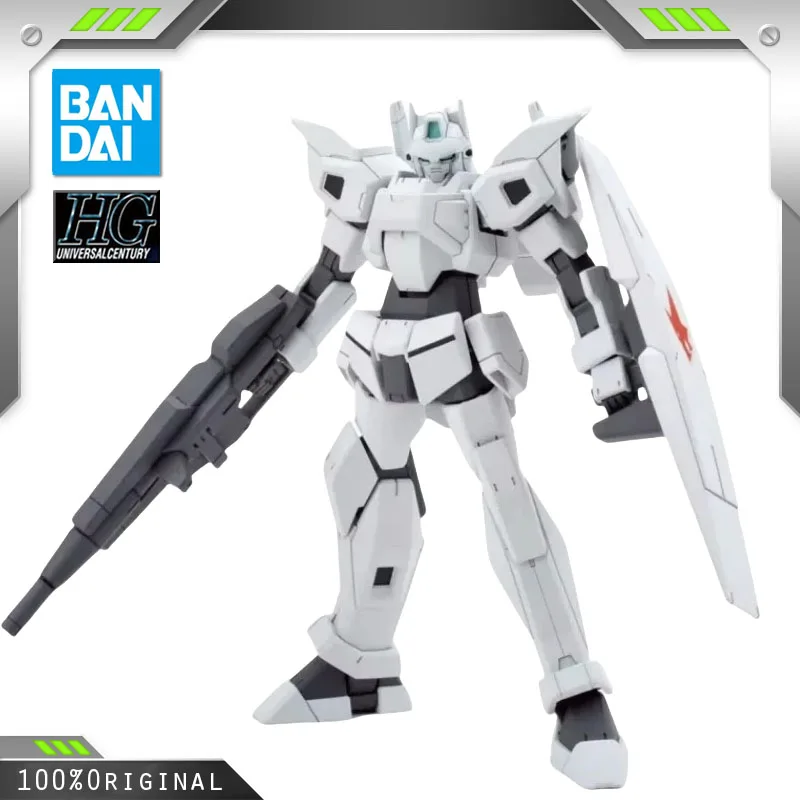 

Набор пластиковых моделей BANDAI Anime HG, 1/144 ярких джинсов, Белый Волк, Gundam, фигурки героев, подарок