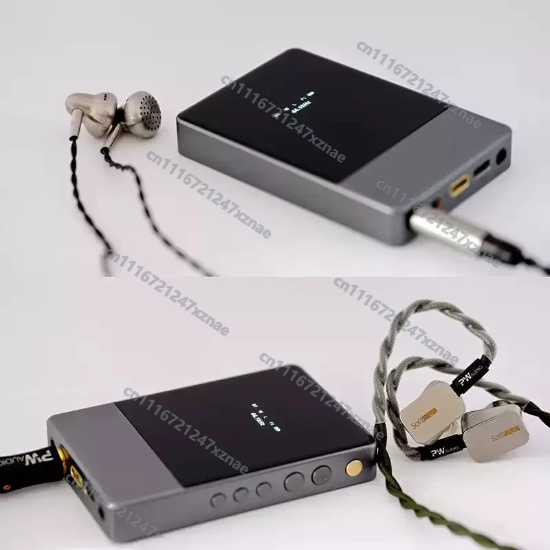 HiFi DAC Amp for Phone PC Gaming，Bluetooth Portable Headphone Amplifier 1100mW Output LDAC aptX HD 3.5mm 4.4mm Balanced