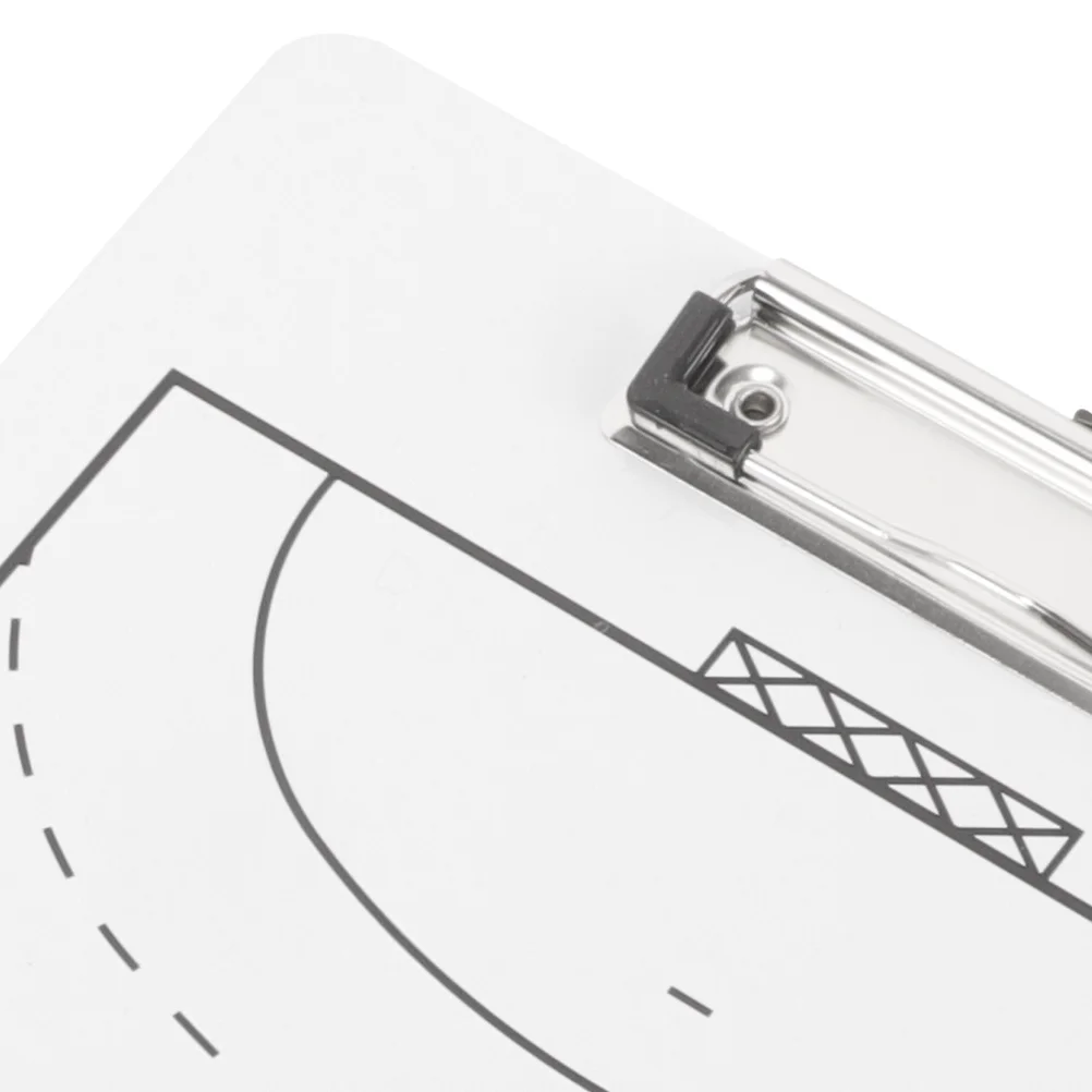 

2pcs Handball Tactical Board Double Sided Dry Erase Clipboard For Coaching Training Supply Portable Writing Board