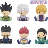 1PCS Random style Hunter x Hunter Action Figure PVC Cartoon Jay Flix Hisoka Kurapika Model Animation Doll Toys Kid Gift