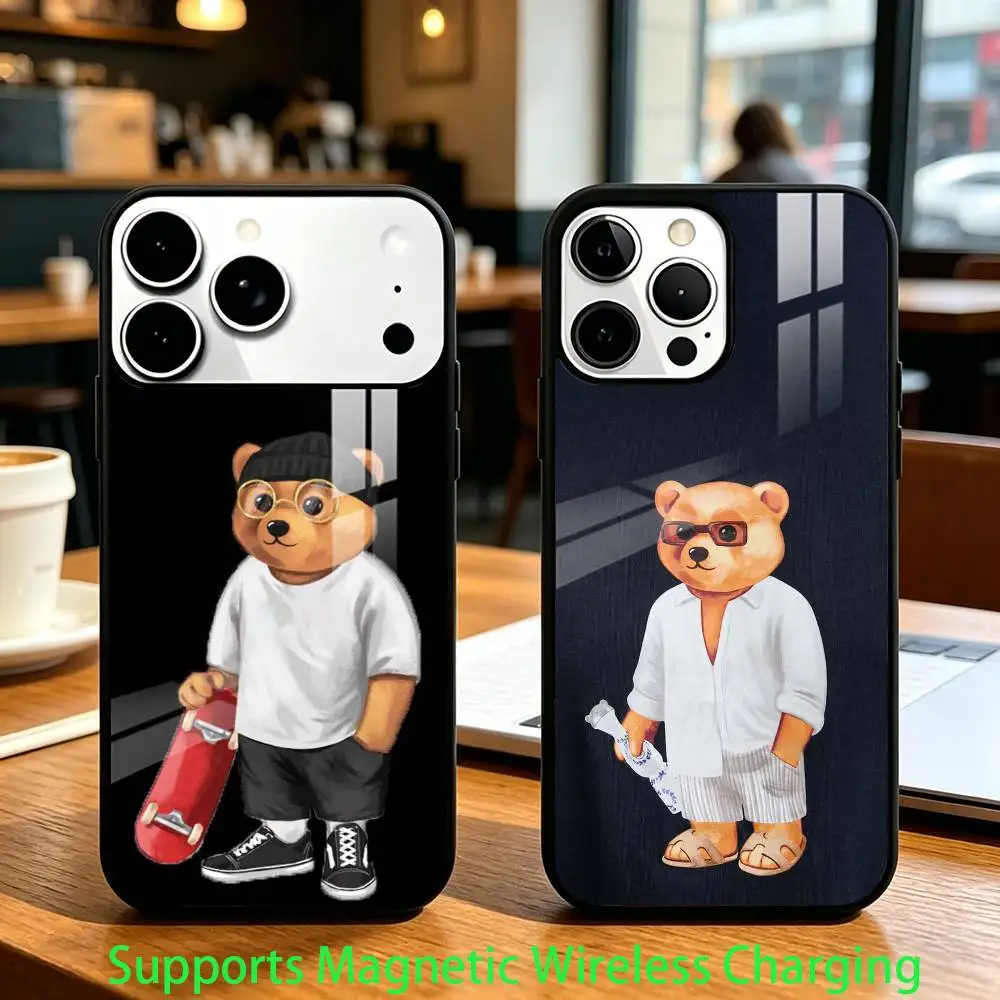 Classic Fashion B-Baron Filou Phone Case For iPhone17,16,15,14,13,12,11 Plus,Pro Allows magnetic wireless charging