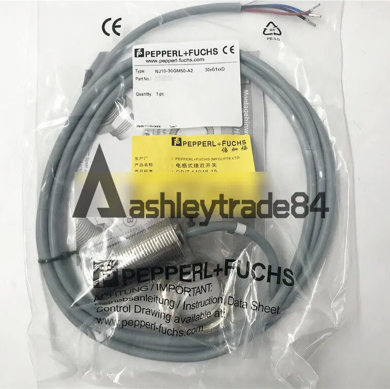 1 ST Nieuw voor Pepperl + Fuchs NJ10-30GM50-A2 Naderingsschakelaar Sensor