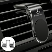 Magnetic Car Phone Holder Air Vent Clip Mount Cellphone GPS Support For Mercedes Benz AMG GLC GLE GLB W205 W203 W211 W212 W213