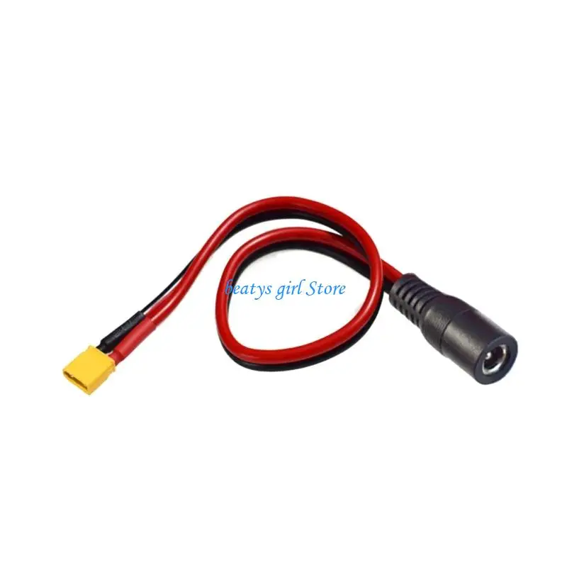 C7AB Strong XT30 Male DC5.5X2.1Mm Female Connectors Wire For FPV Equipment