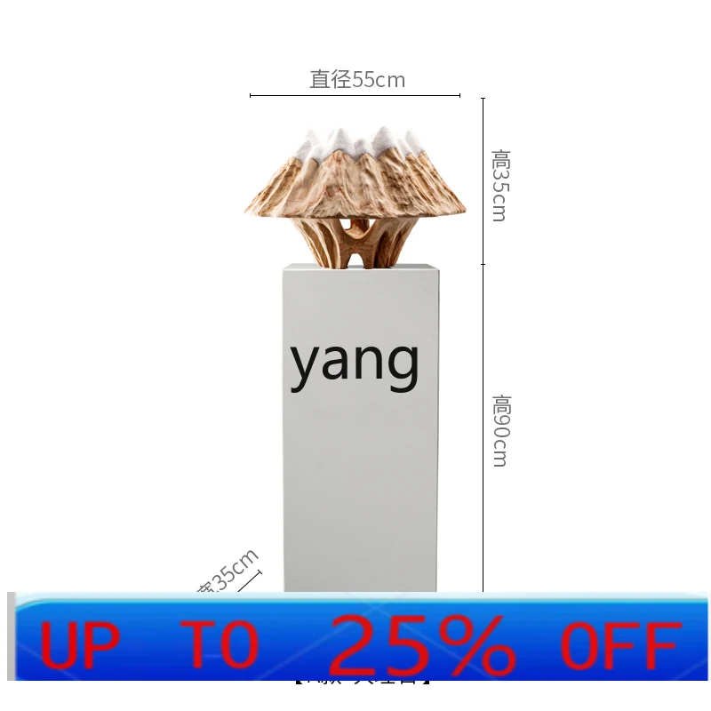 CX  Wood Carving Artwork Hotel Sample Room Entrance Decoration Floor Ornaments Decorations