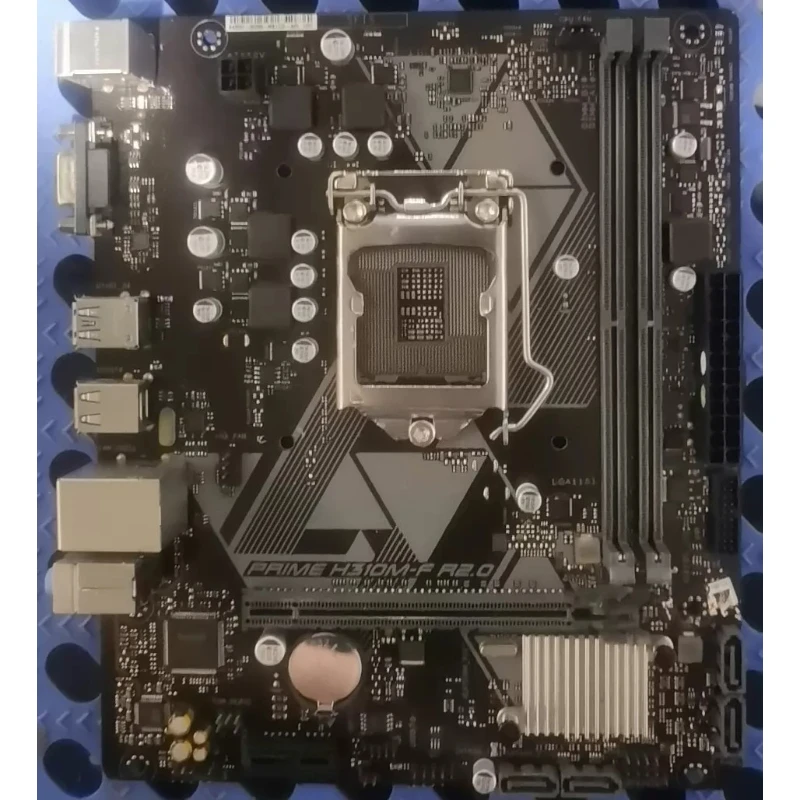 Used H310M-F R2.0 Micro ATX Motherboard LGA1151 Support 8th 9th Gen Intel Core CPU DDR4 RAM Mainboard for ASUS