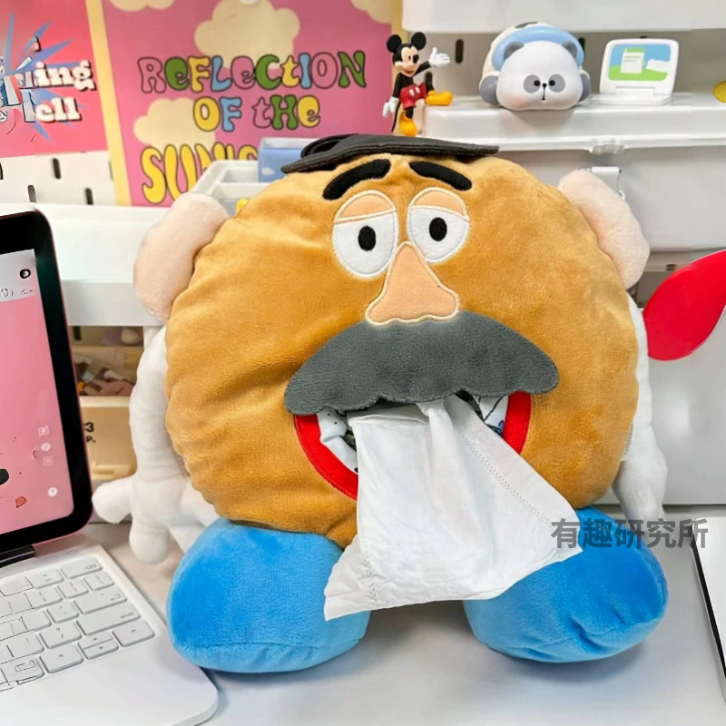 

Мультяшная голова Mr.Potato, плюшевые игрушки, милый плюшевый кулон с изображением инопланетянина, кукла для хранения, украшение дома, подарки на Рождество и день рождения