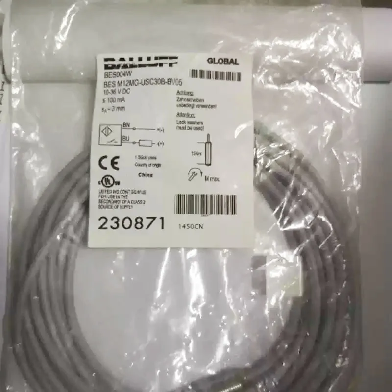 

1 шт. BALLUFF BES M12MG-USC30B-BV05 НОВЫЙ 100% гарантия качества