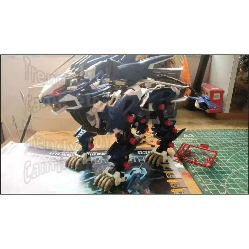 BT ZOIDS RZ-028 Blade Liger Mirage 1:72 مقياس مجموعة بلاستيكية كاملة الحركة تجميع النموذج