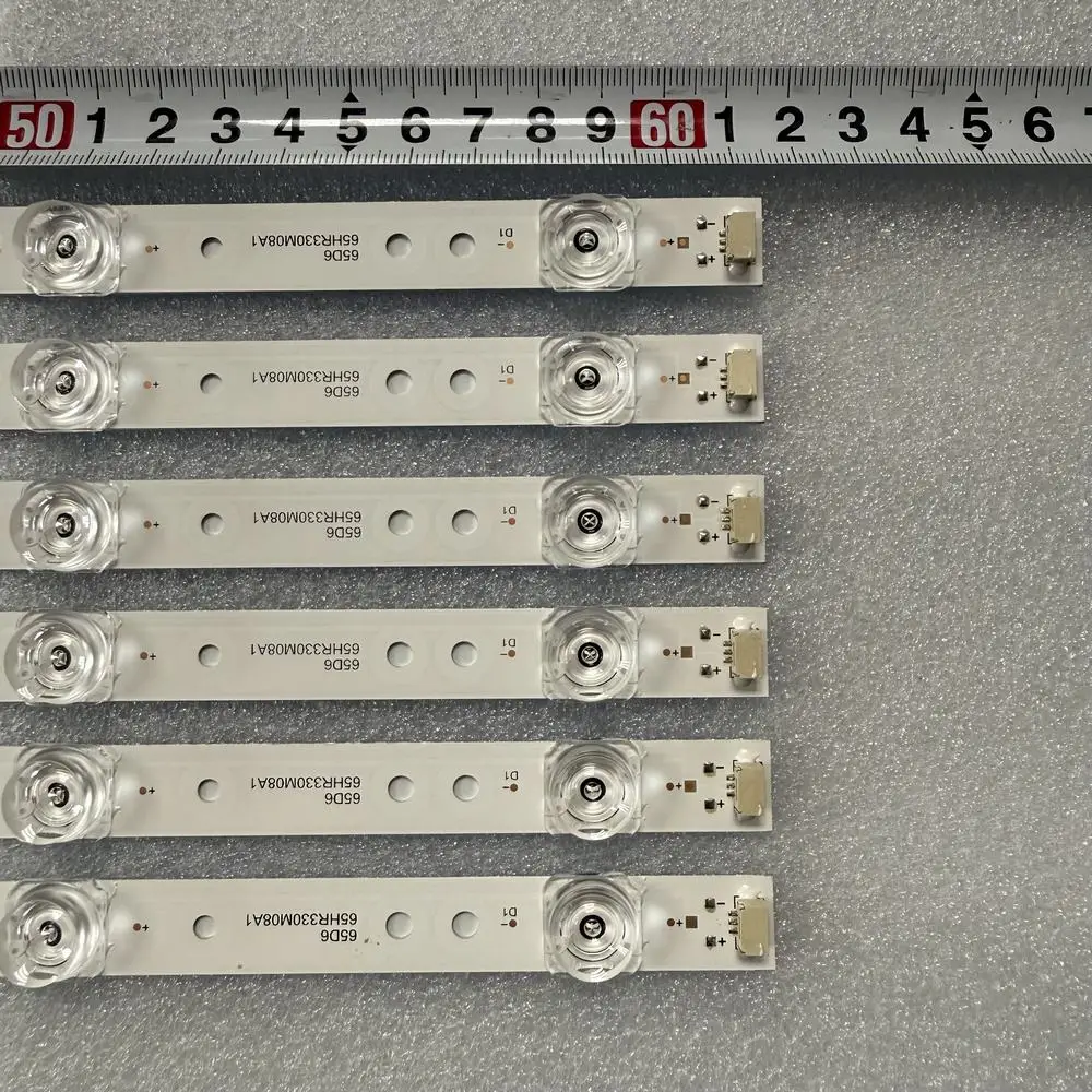 Striscia di retroilluminazione a LED per THOMSON 65UD6306X1 65UD6326 65UD6306 65UD6336 65UD6406 TCL 65S421 65S423 65S425 4C-LB6508-HR01J