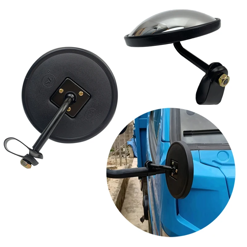 

Универсальные зеркала заднего вида для грузовика, автомобиля, зеркало для слепых зон, круглые выпуклые, широкоугольные, водонепроницаемые, детские автомобильные зеркала заднего вида, аксессуары