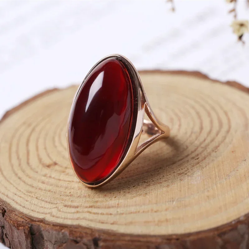 Natuurlijke Baltische Amber Zilveren Ring Verstelbare Heren Vrouwen Bloed Amber Ringen Mode Sieraden Accessoires Geschenken Dames Bijenwas Ring