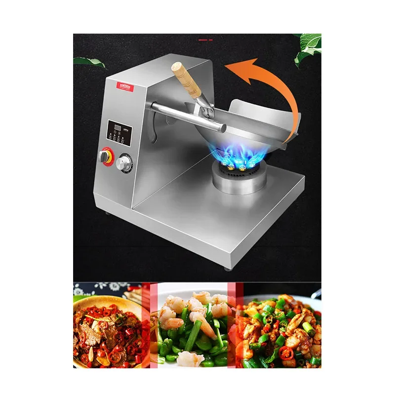 High quality Fried Vegetable Chinese Food  Wok Machine/ Automatic Cooking Wok Pot Kitchen Robot Cooking Machine