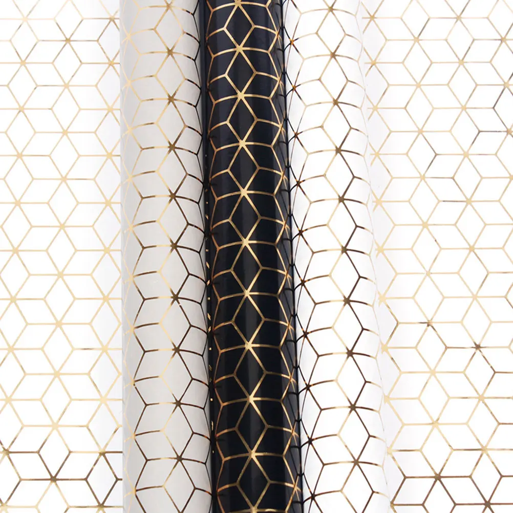 

6Pcs Wrapping Paper Geometric Pattern High Grade Thick Gift Wrap for Wedding Birthday DIY Art Craft Packaging Material