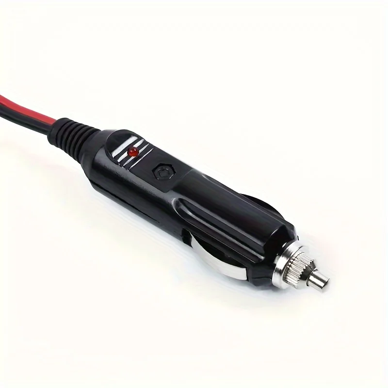 16AWG Heavy-Duty Male-To-Male Automotive Car Plug Adapter, Suitable for Car Inverters, Tire Inflators, And Air Pumps.