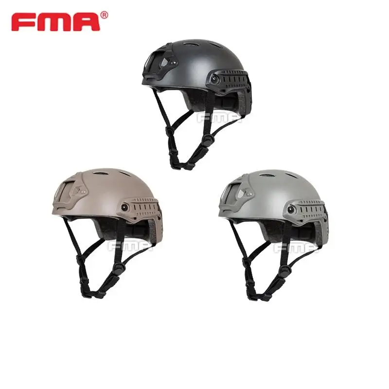 FMA Fast Helmet PJ Series ARC Rail Outdoor Sports Skydiving Riding Mountaineering Helmet Simple Version