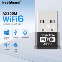 300Mbps Wifi Adapter 802.11AC 2.4G Wireless Network Card USB2.0 Adapter for PC Laptop Desktop WiFi Antenna Receiver
