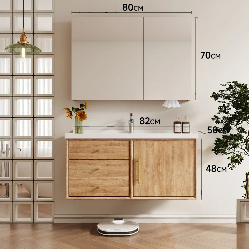 

Комбинированный шкаф для ванной комнаты, керамический встроенный умывальник, журнал ветра, умывальник для рук, шкаф для ванной комнаты, умывальник