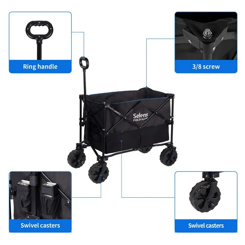 Imagem -02 - Dobrável Photography Tool Cart com Roda Universal de 360 ° Extensão Multifunções Coleção para Photo Studio Coleção Light Stand