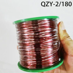 1000G QZY-2/180 Magnet Wire 0.15 0.41 0.51 0.8 1.0 1.2 2.5mm Enameled Copper Wire Magnetic Coil Winding Diy All Sizes In Stock