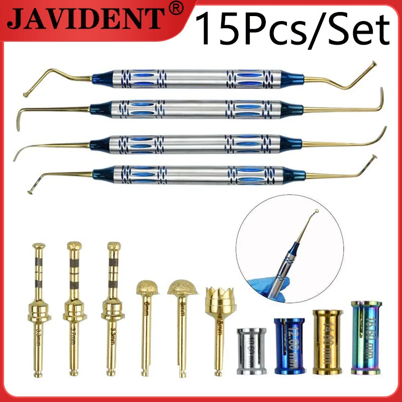 

1Set Dental Implant Maxillary Sinus Tool Kit Restoration Bone Compression Screw Balancer Splitter Oral Instrument Materials