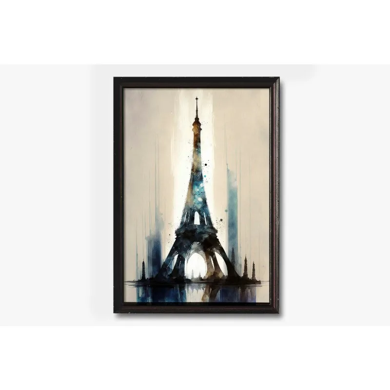 Retro London Big Ben Christ Empire State Italy Leaning Tower Poster Canvas Printing Decor Living Room Bedroom Wall Art Home Deco