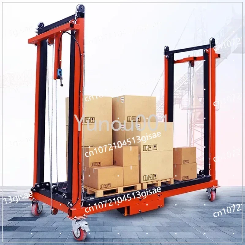 

Electric Lifting Scaffolding 1.5M Automatic Folding Mobile Remote Control Indoor Construction Site Decoration Shelf New Lift Pla