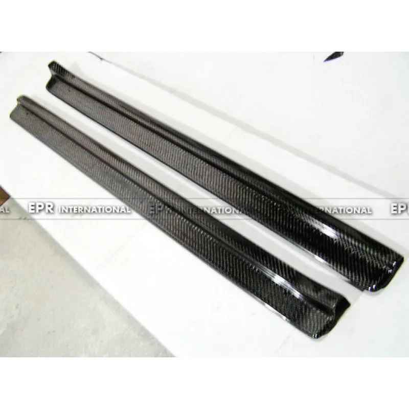 SAAR لألواح عتبة الباب الداخلية من ألياف الكربون لنيسان سكايلاين R34 - شرائط ترحيب مضادة للخطوات #5