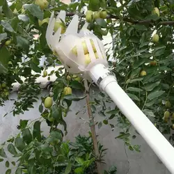 Attrezzi da giardino cestino profondo testa di raccolta della frutta conveniente raccoglitore di frutta raccoglitore di pesche di mele dispositivo di raccolta del giardino dell'azienda agricola