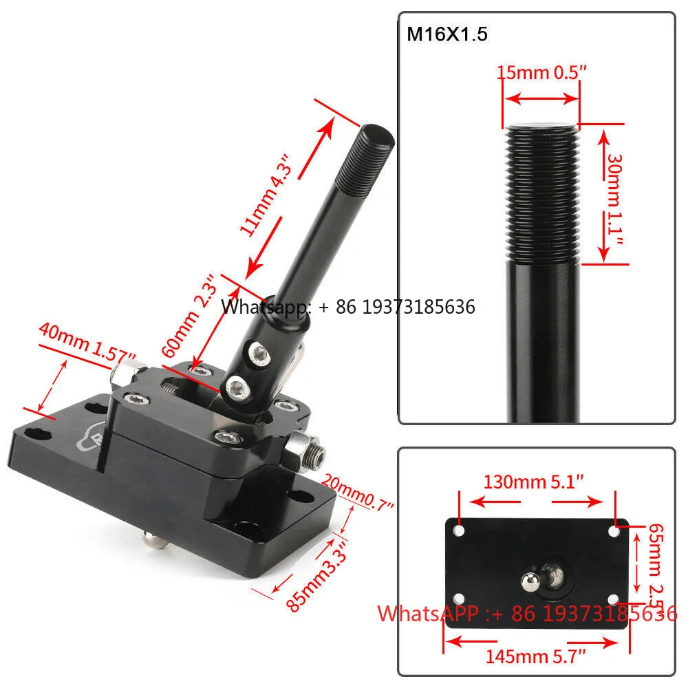 T56 6-Gang Billet Auto Racing Gear Short Throw Shifter F-Body für Chevrolet Camaro Firebird LS1