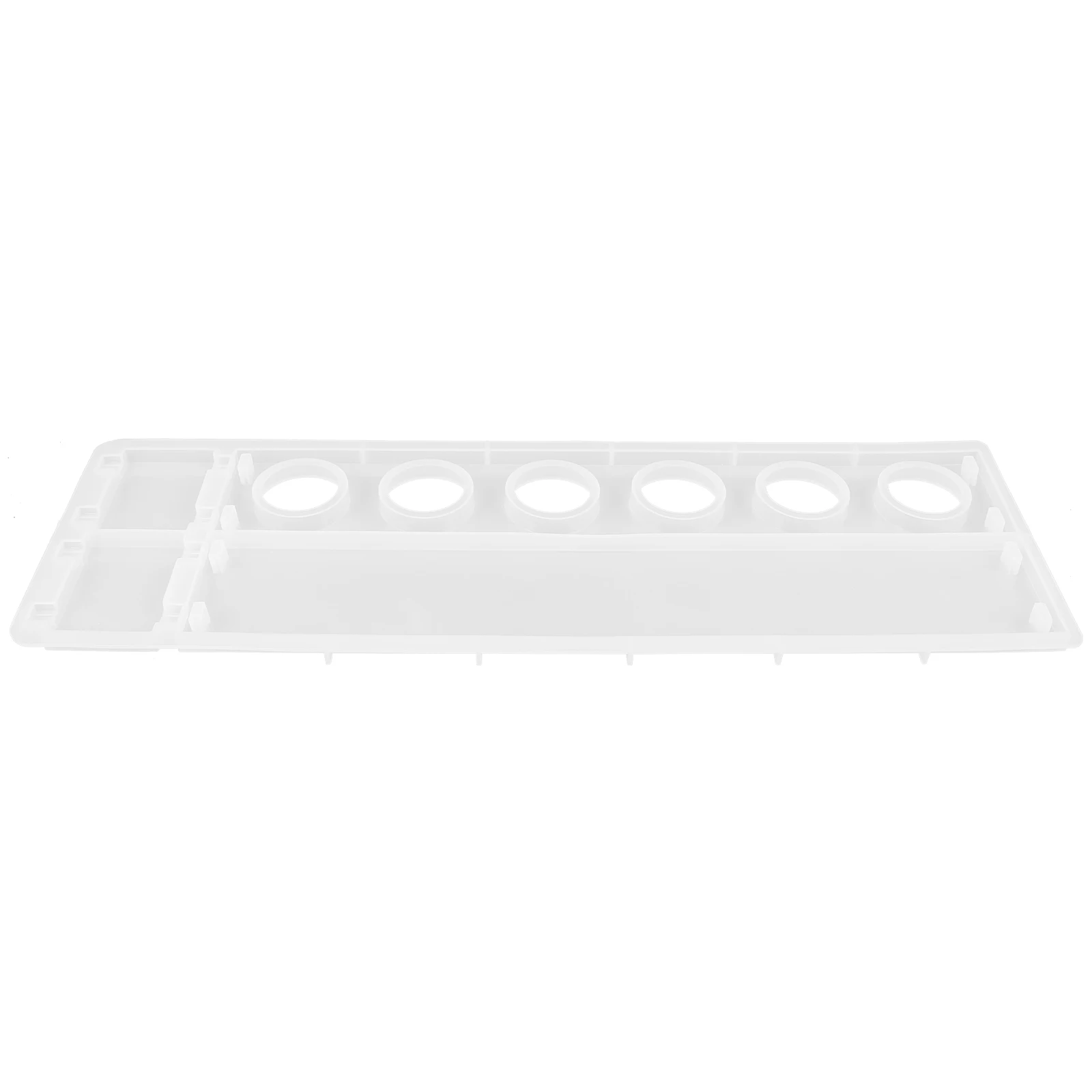 

Six Grid Cup Holder Mold Silicone Tray Epoxy Diy Tool Baking Cupcake Pan Dropper Organizer Storage Display Durable Compact