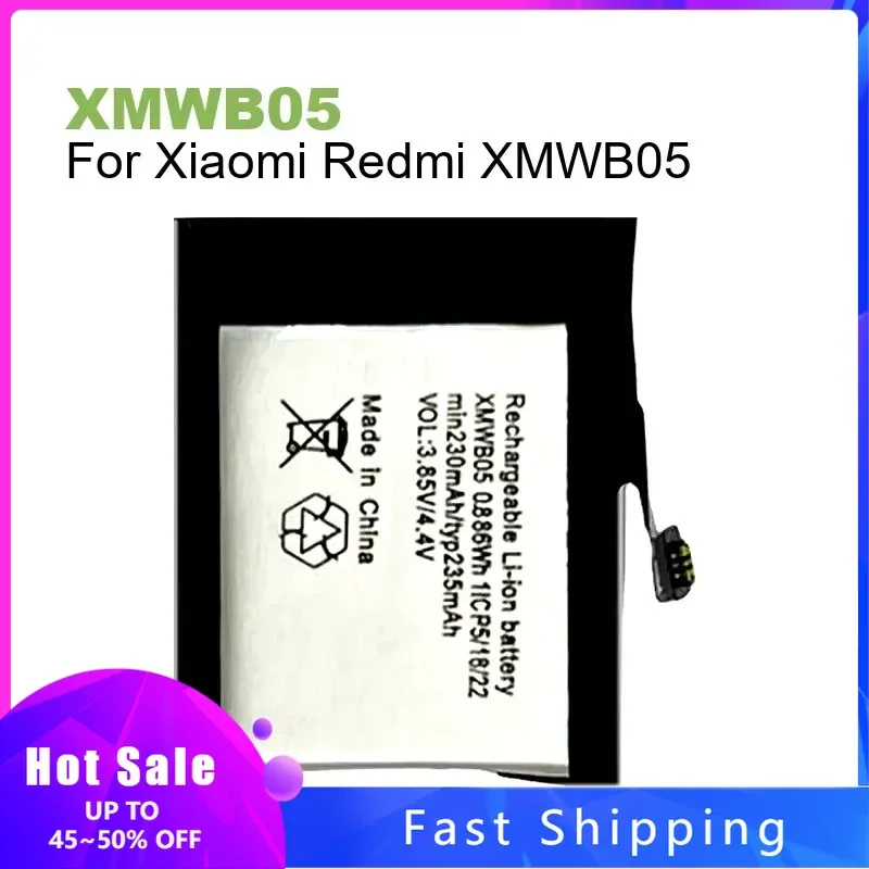 

Replacement Watch Battery For Xiaomi Redmi XMWB05 XMWB05 230mAh